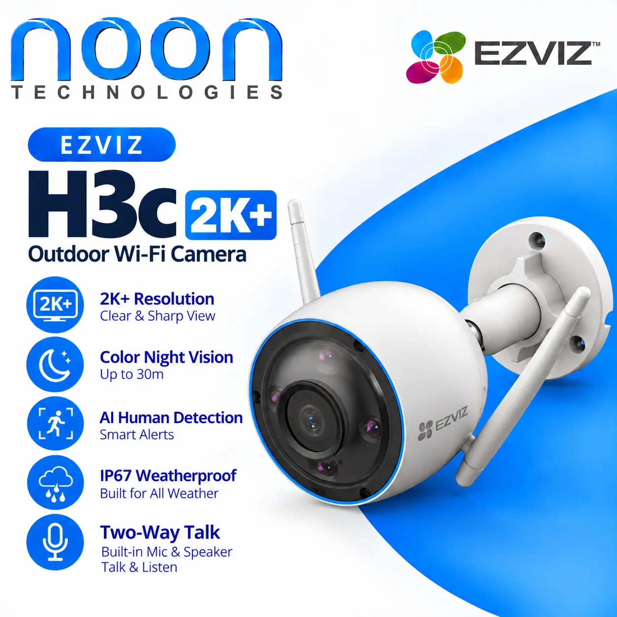 EZZVIZ H3C 2K+