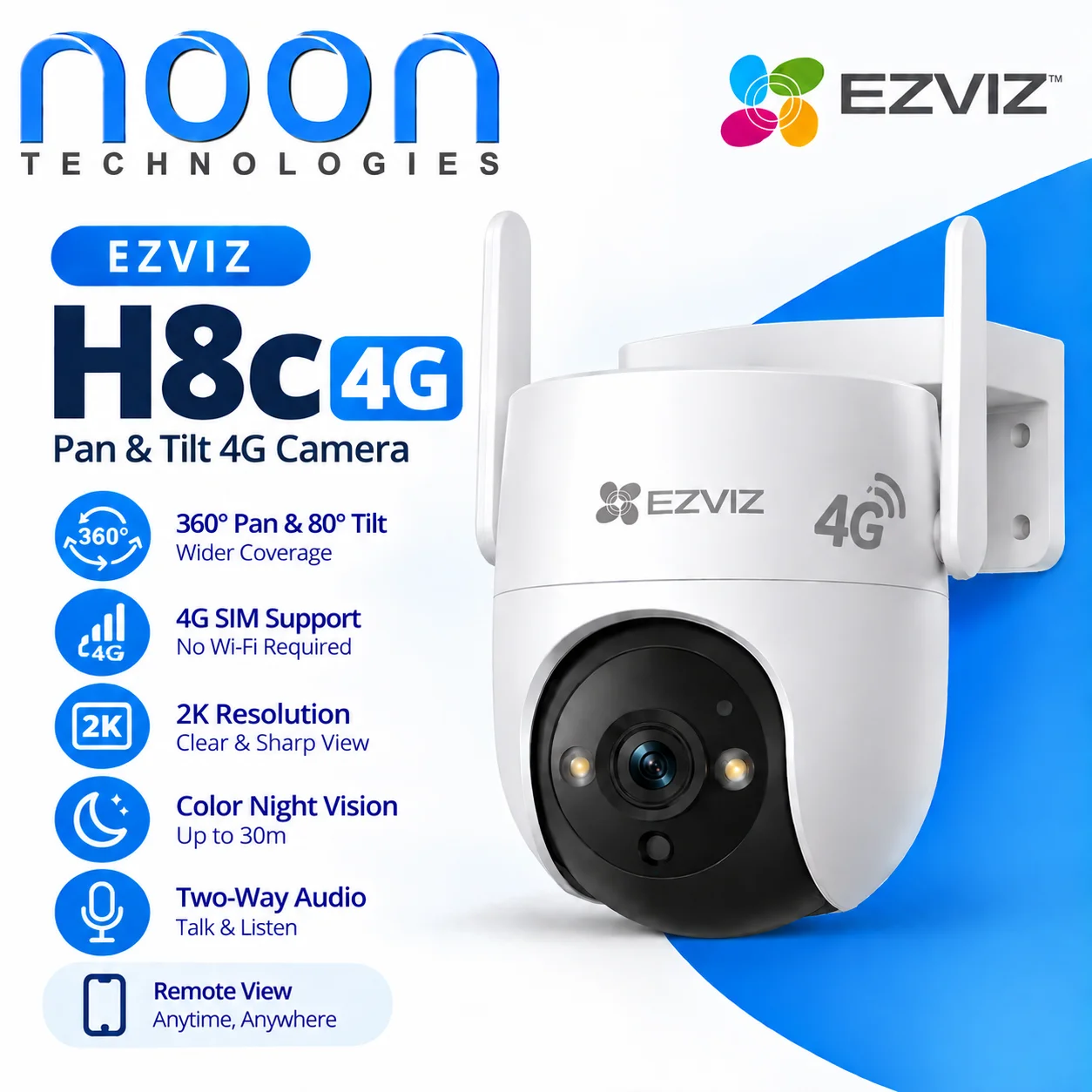 EZVIZ H8C 2K 4G