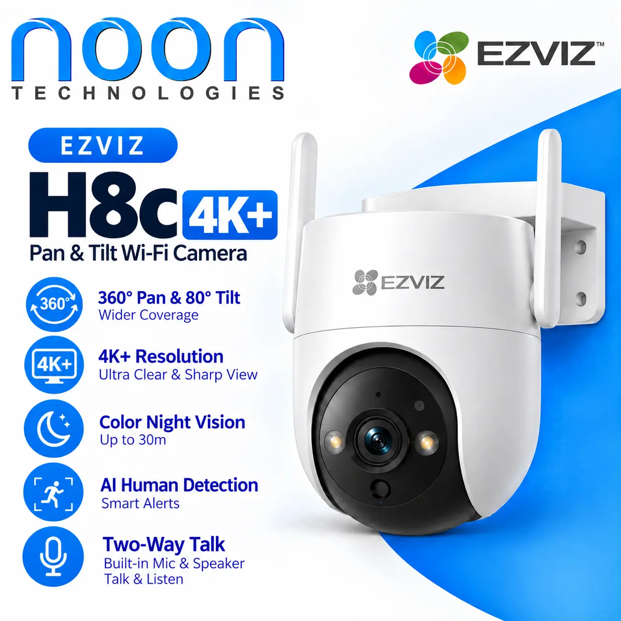 EZVIZ H8C 4K+