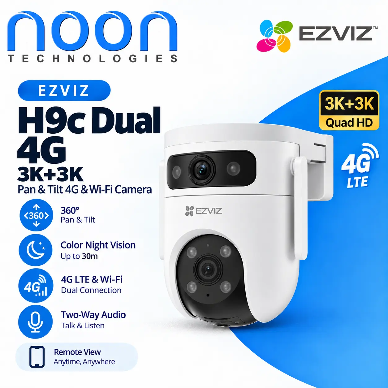 EZVIZ H9C 3k+3k 4G