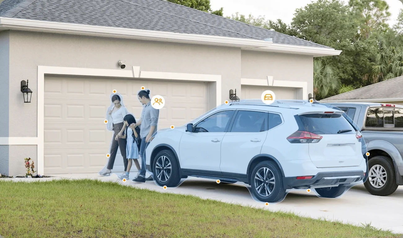 IMOU Bullet 3 5MP AI human vehicle detection