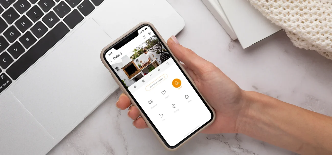 IMOU Bullet 3 5MP two way talk app