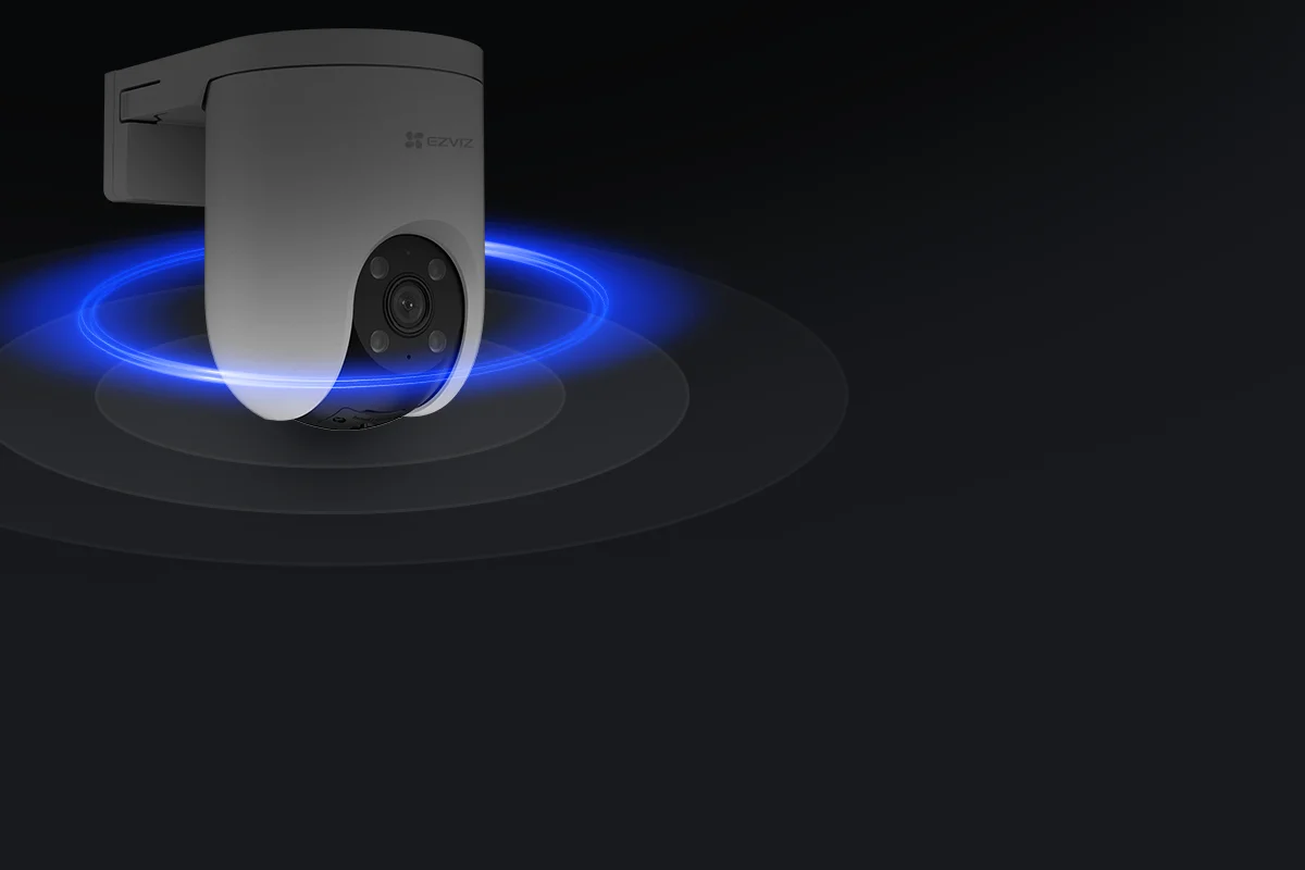 EZVIZ H8c 2K 4G camera with 4G connectivity signal