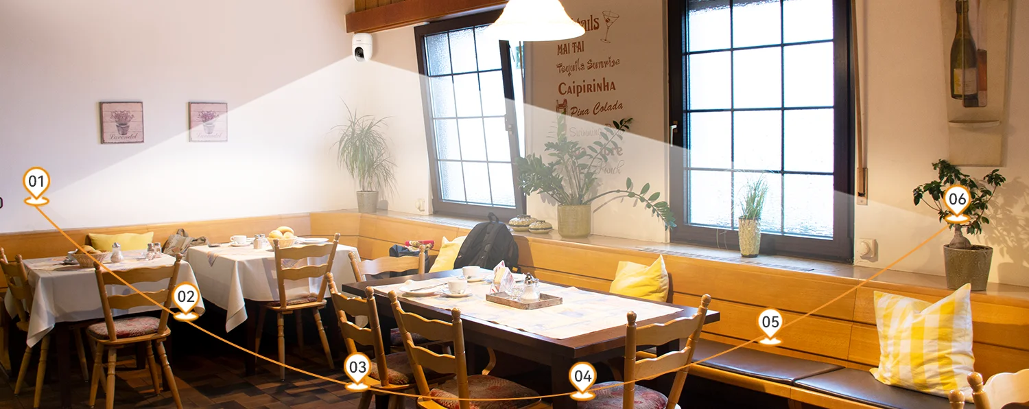 IMOU Ranger 2 Pro 3MP auto cruise patrols your home