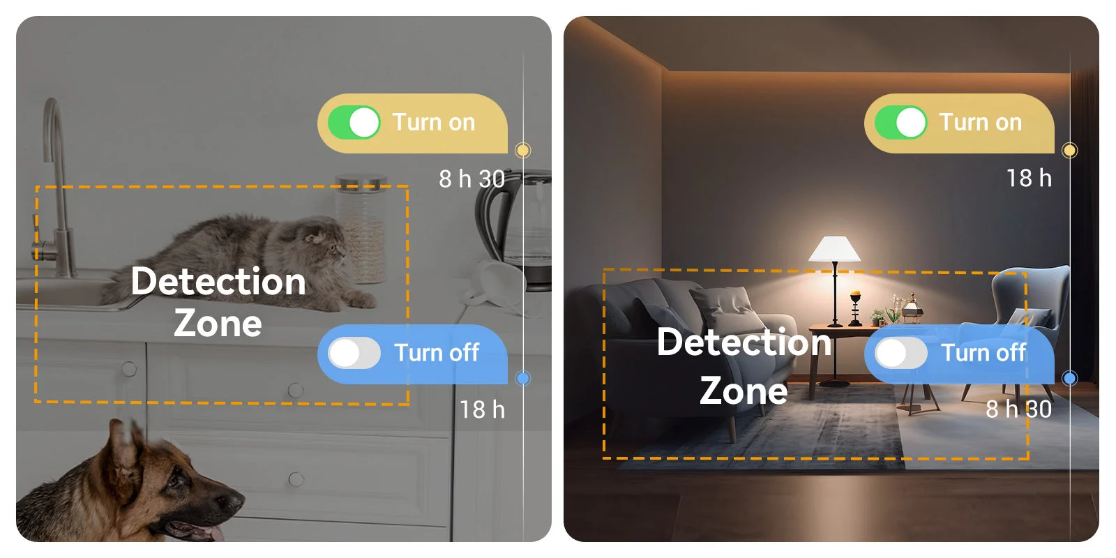 IMOU Ranger Dual 6MP customizable detection zones day and night