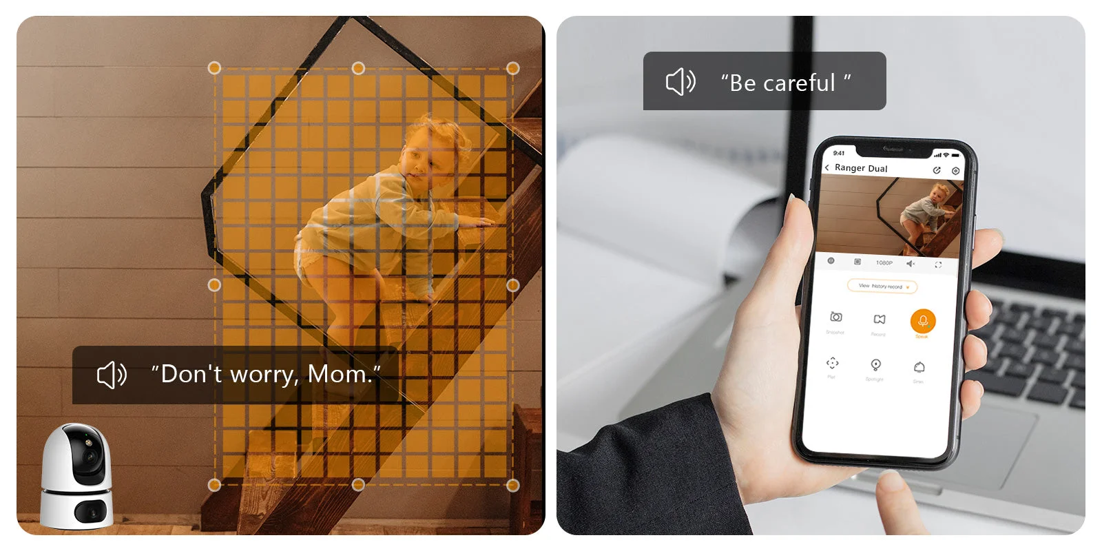 IMOU Ranger Dual 6MP two-way talk keeping families connected