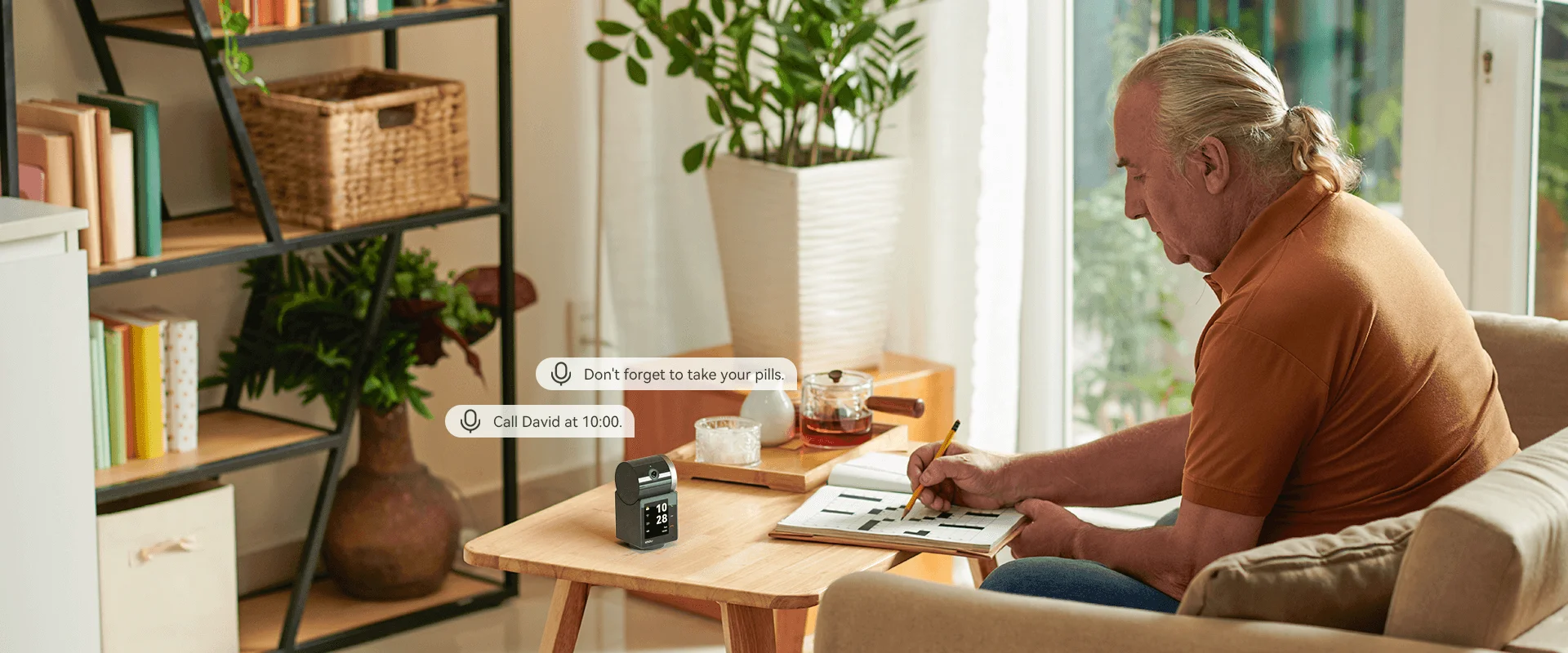 IMOU Rex VT 5MP Video Call Camera voice memo reminders for loved ones
