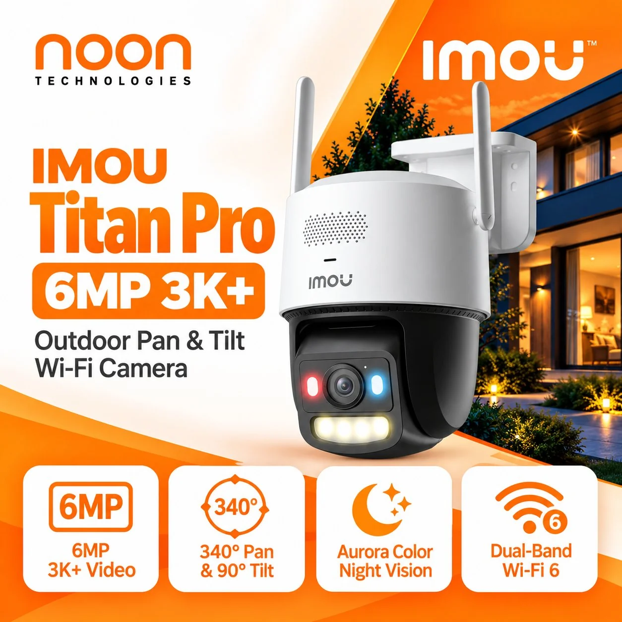 IMOU Titan Pro 6MP Outdoor Security Camera