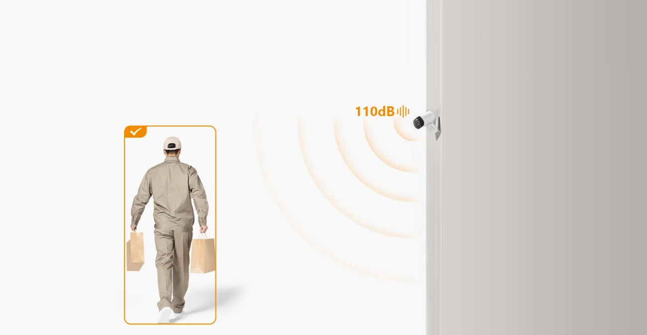 IMOU Versa 2MP 110dB siren deterrent alert
